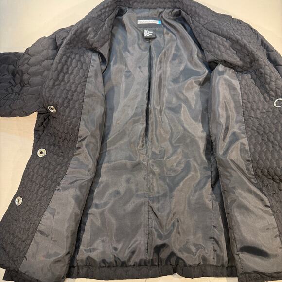 Requirements Women’s Black Quilted Jacket Size Large - Picture 6 of 7